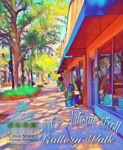 Art & Artisan Stroll @ Art Stroll on Canal Street | New Smyrna Beach | Florida | United States