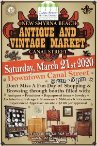 Antique and Vintage Market 2020 @ Canal Street Business