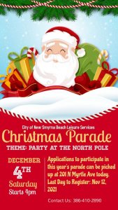 2021 City of NSB Christmas Parade